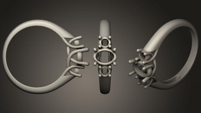 Jewelry rings (JVLRP_0321) 3D model for CNC machine